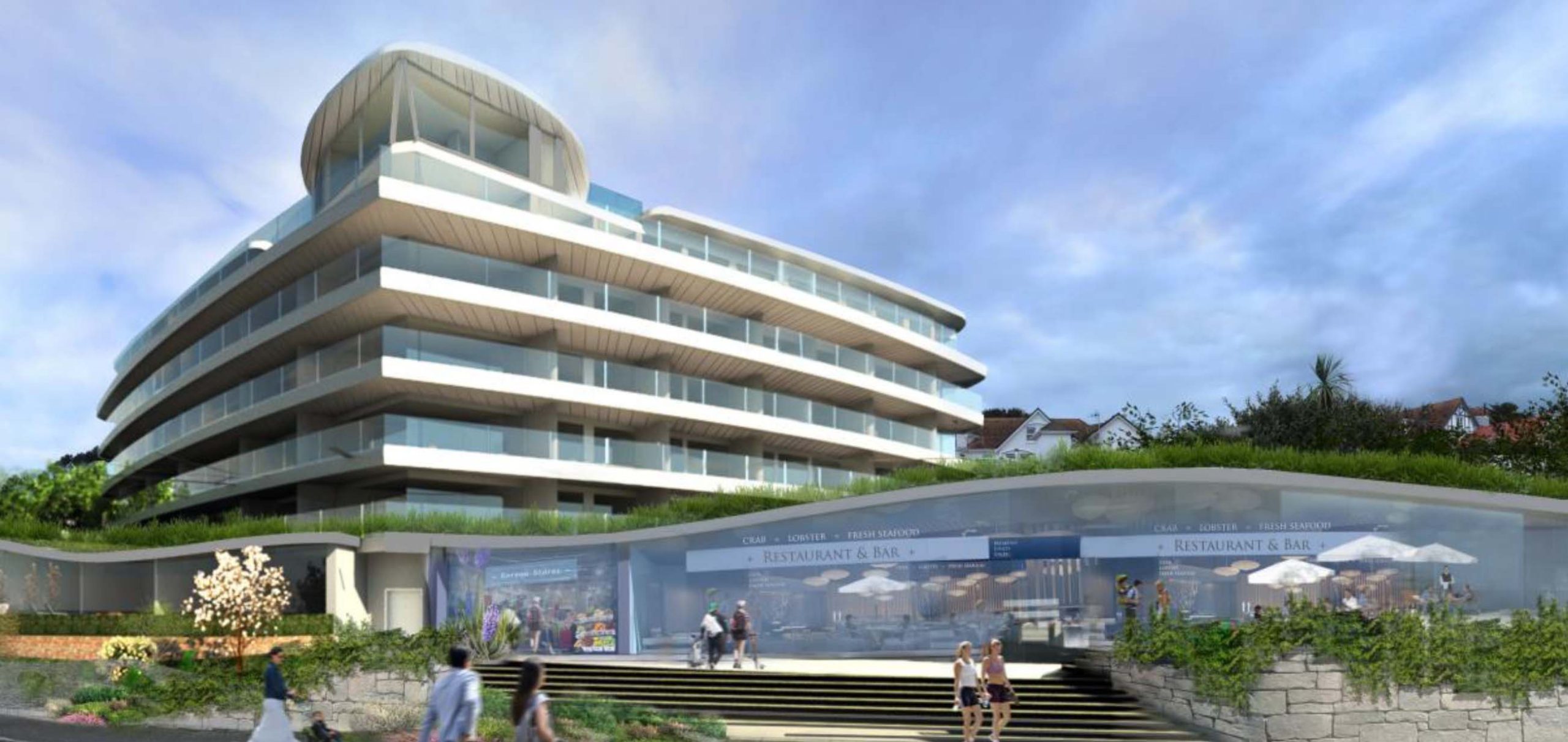 United Trust Bank refinances £34m luxury seafront development in Falmouth, Cornwall.