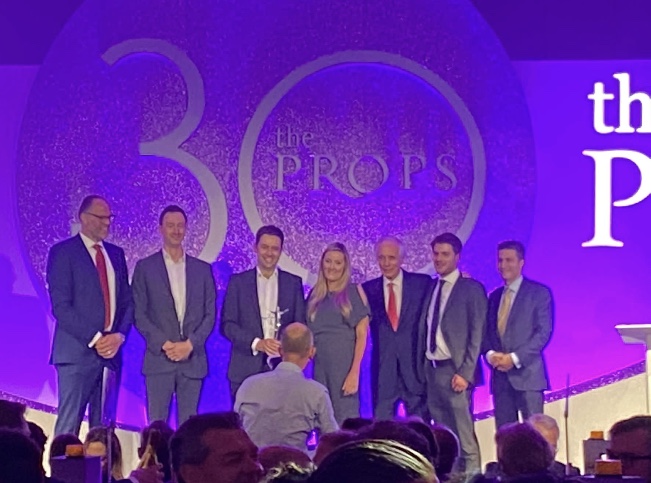 United Trust Bank named Property Lender of the Year at the 30th PROPS Awards